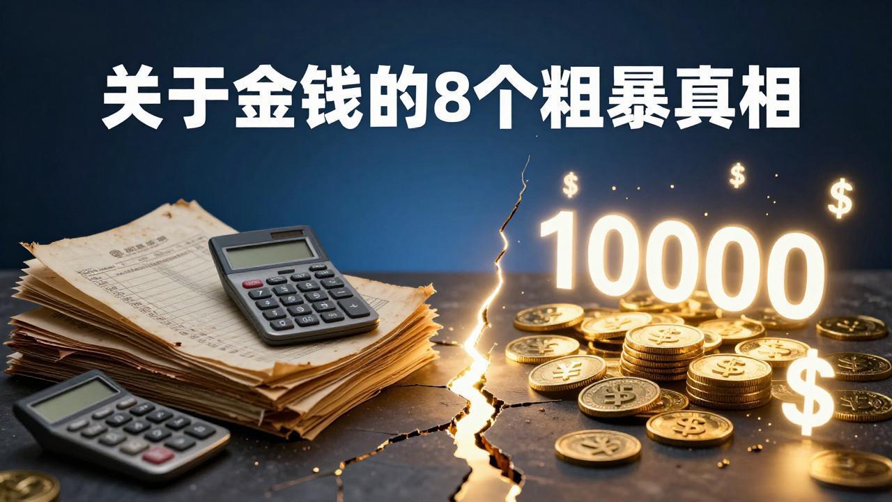 付费文章：关于金钱的 8 个粗暴真相，彻底重塑你的赚钱思维与财富认知-七州人网创